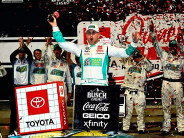 Hamlin wins Richmond NASCAR Cup race in wild overtime finish