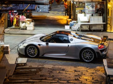 For Sale: No Reserve delivery-miles Porsche 918 ‘Weissach’ Spyder in Hong Kong