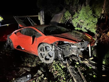 13-Year-Old Writes Off Lamborghini Huracan In Joyride Crash | News