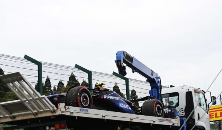 Suzuka F1 crash a “silly error” I shouldn’t be making in FP1