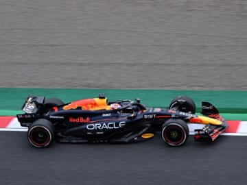 Verstappen leads Red Bull 1-2 in FP1; Sargeant crashes
