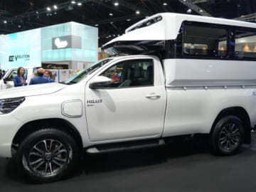 Forget Tuk-Tuks, Thailand Gets An Electric Toyota Hilux Songthaew