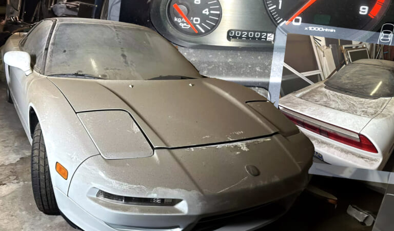 1992 Acura NSX Unearthed After Hiding 30 Years In Storage
