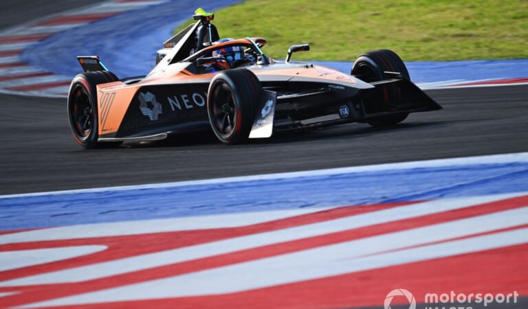 McLaren’s Hughes beats Vergne to pole